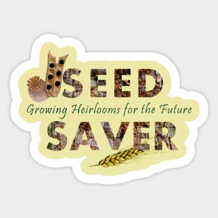 Seed Saver Sticker